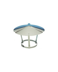 Chapeau chinois inox pour tubage flexible TEN