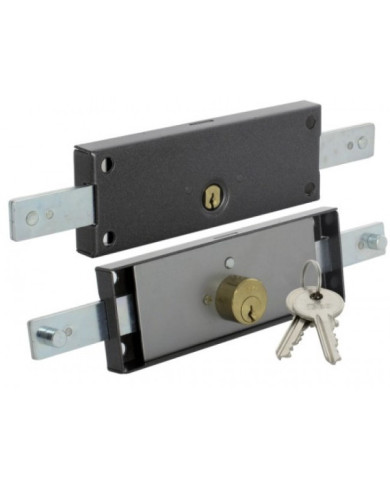 Serrure pour tringles - pour porte de garage et rideau métallique ISEO CITY