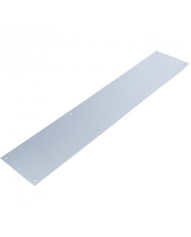 Plaque de protection de porte en acier inox 8/10 DUVAL