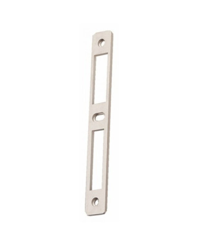 Gâche plate aluminium pour serrure à pêne dormant et 1/2 tour - 31 MÉTALUX