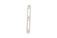 Gâche plate aluminium pour serrure à pêne dormant et 1/2 tour - 31 MÉTALUX