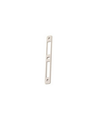 Gâche plate aluminium pour serrure à pêne dormant et 1/2 tour - 31 MÉTALUX