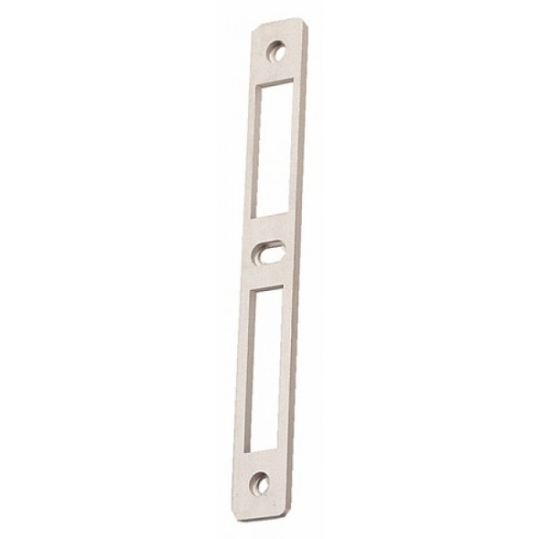Gâche plate aluminium pour serrure à pêne dormant et 1/2 tour - 31 MÉTALUX