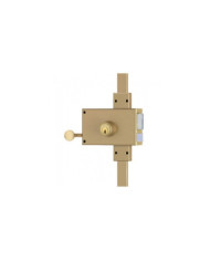 Serrure en applique horizontale - 3 points - cylindre rond - Vega JPM