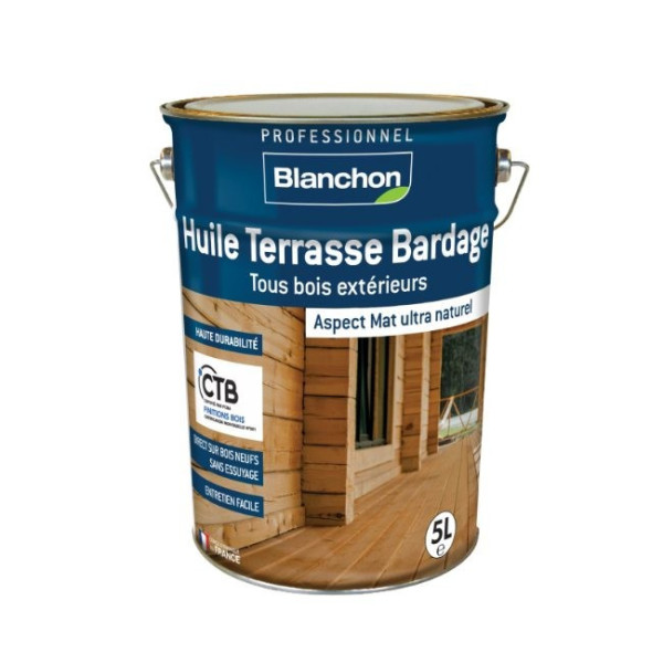 Huile terrasse bardage - phase aqueuse BLANCHON