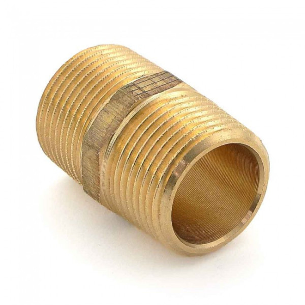 Mamelon bronze mâle / mâle à visser VIEGA