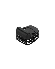 Sabot de portail battant motorisé + cales - large - aluminium - noir TIRARD