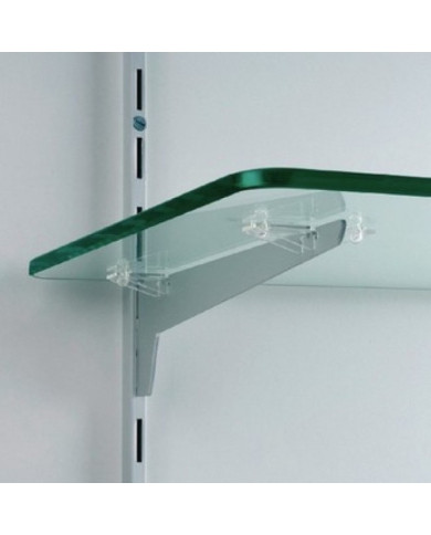 Consoles droites ST argent - pas de 37 mm SOFADI