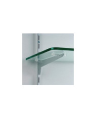 Consoles droites ST argent - pas de 37 mm SOFADI