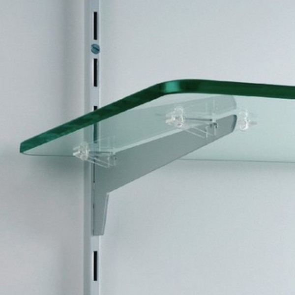 Consoles droites ST argent - pas de 37 mm SOFADI