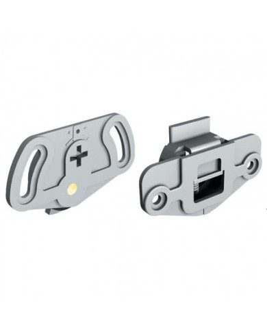 Garniture guides et roulettes - porte coulissante de meuble - PICO 25 MANTION