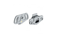 Garniture guides et roulettes - porte coulissante de meuble - PICO 25 MANTION