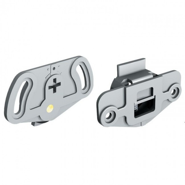 Garniture guides et roulettes - porte coulissante de meuble - PICO 25 MANTION