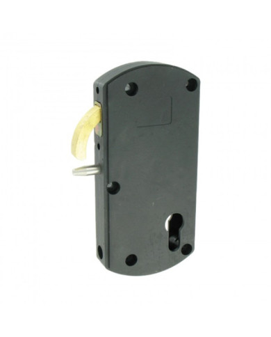 Serrure portail en applique à mentonnet - polyamide - Modulox GB TIRARD