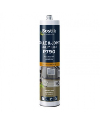 Mastic-colle polyuréthane - multi-usages - Premium P790 BOSTIK