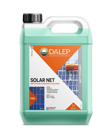 Nettoyant panneaux solaires – fenêtres de toit – Solar Net ® DALEP