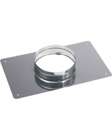 Plaque d'étanchéité inox rectangle - dimensions 300 x 500 mm TEN