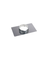 Plaque d'étanchéité inox rectangle - dimensions 300 x 500 mm TEN