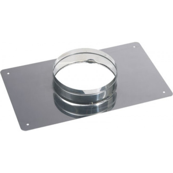 Plaque d'étanchéité inox rectangle - dimensions 300 x 500 mm TEN