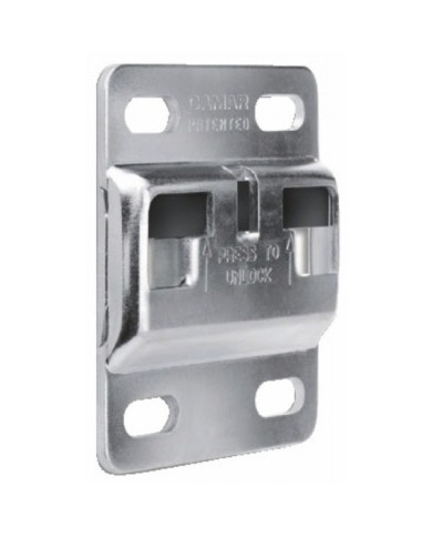 Plaquette de fixation 897 antidécrochage- système 807 - 60x70mm CAMAR
