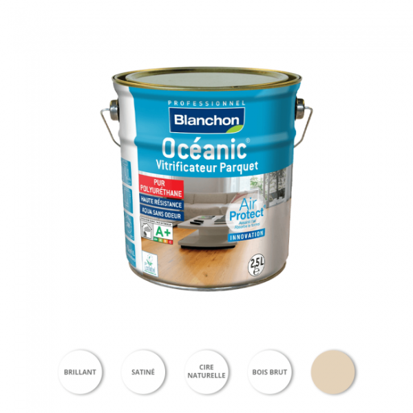 Vitrificateur dépolluant - Océanic® Air Protect® BLANCHON
