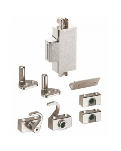Serrure de meuble espagnolette - fermeture simple LEHMANN
