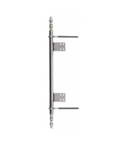 Fiche à lacets massive à lames en acier poli-diamètre 13 mm DUBOIS