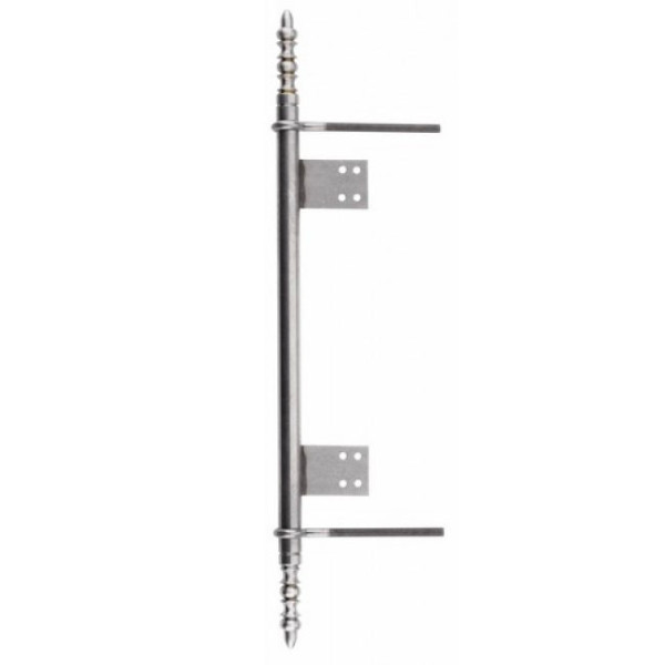 Fiche à lacets massive à lames en acier poli-diamètre 13 mm DUBOIS