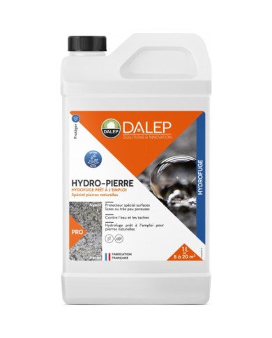 Hydrofuge - spécial pierre - anti-salissures - Hydro-Pierre DALEP