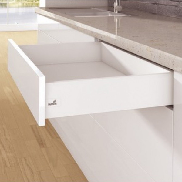 Kit tiroir simple ArciTech - profil hauteur 126 mm HETTICH