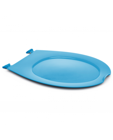 Abattant wc clipsable - 100 % hygiénique - bleu PAPADO