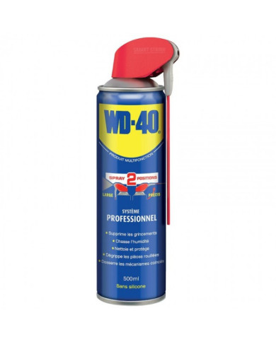 Lubrifiant dégrippant multifonctions - système pro WD40