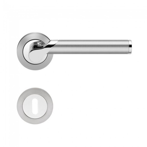 Poignées de porte sur rosaces - inox - Starlight ER 38 KARCHER DESIGN