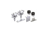 Garniture guides roulettes - porte coulissante vantail 40 kg - CADETTE MANTION