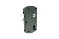 Serrure portail coulissant - crochet - polyamide noir - GB Modulox TIRARD