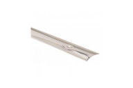 Barre de seuil à visser - inox brillant 10/10e - largeur 30 mm DINAC