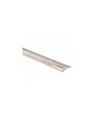 Barre de seuil à visser - inox brillant 10/10e - largeur 30 mm DINAC