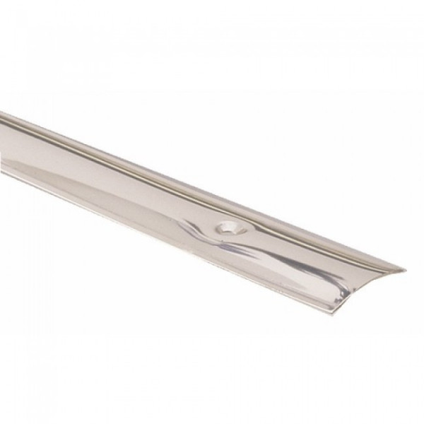 Barre de seuil à visser - inox brillant 10/10e - largeur 30 mm DINAC