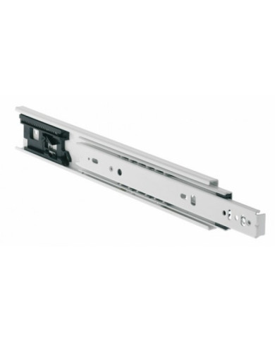 Coulisses à billes ouverture push 3832TR - blanc - charge max 45 kg ACCURIDE