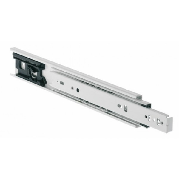 Coulisses à billes ouverture push 3832TR - blanc - charge max 45 kg ACCURIDE