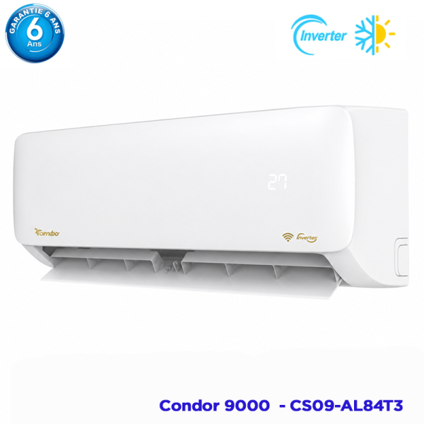 Climatiseur  Condor 9000 BTU Inverter  T3 - CS09-AL84T3