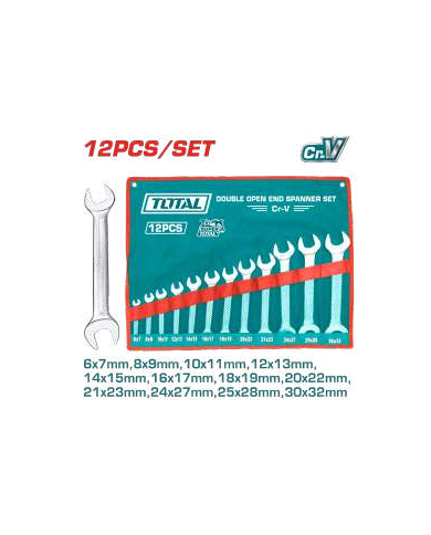 TOTAL JX 12 CLES A FOURCHE THT1023121