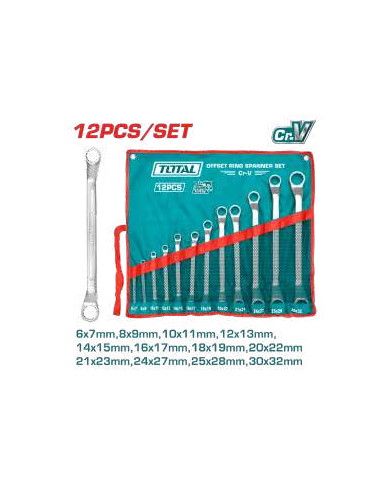TOTAL JX 12 CLES POLY- GONALES THT1024121