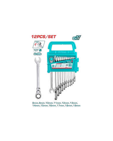TOTAL JX 12 CLE MIXTE FLEX
THT102RK5126