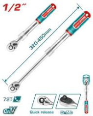 TOTAL CLE CLIQUET EXTEN 1/2'' THT106128L