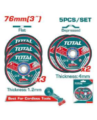 TOTAL JX 5 DISQ TR AC 76MM TAC303768