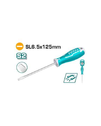 TOTAL TOURNE VIS FR6.5*125 THT266125X