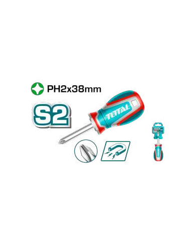 TOTAL TOURNEVIS PH 2X38 TSDPH2038
