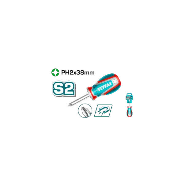 TOTAL TOURNEVIS PH 2X38 TSDPH2038