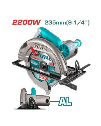 TOTAL SCIE CIRCUL 2200W TS1222356